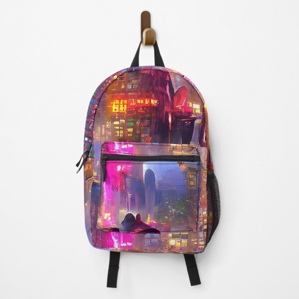 Item preview, Alien city futuristic synthwave art designed and sold by Neo-Expression.