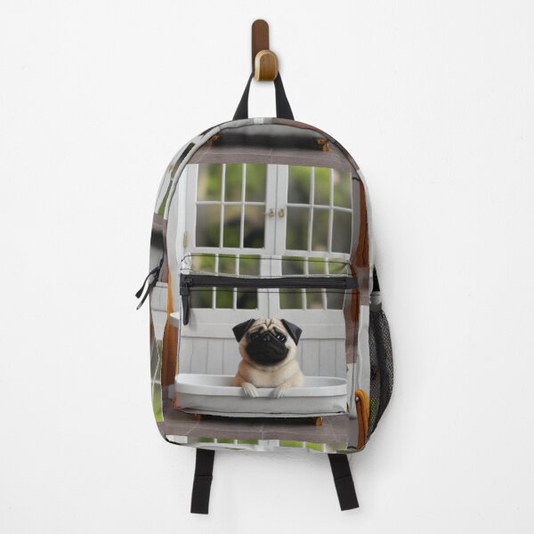 Artikelvorschau, Mops in einer Wanne entworfen und verkauft von Eric Shields.