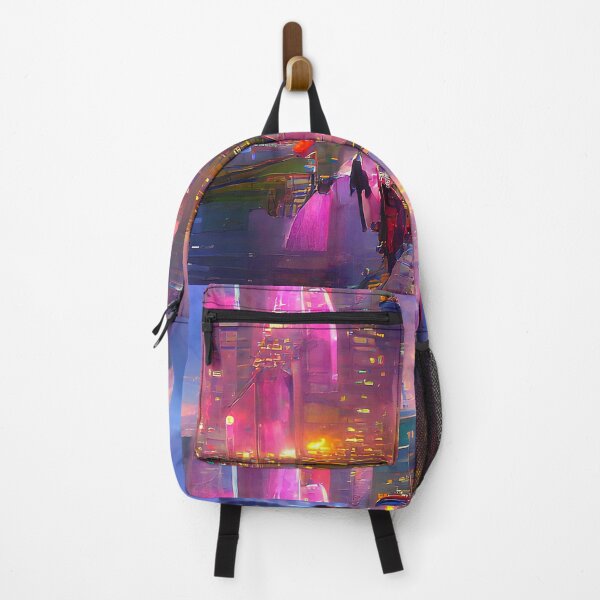 Item preview, Alien city futuristic synthwave art designed and sold by Neo-Expression.