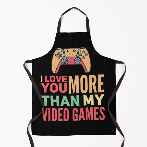 Item preview, I love you more than video games, funny Valentine’s Day, couples valentines designed and sold by mwebba2005.