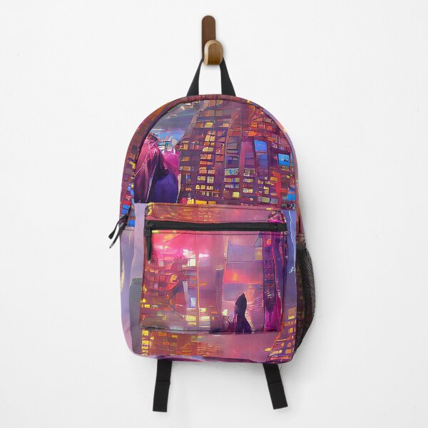 Item preview, Alien city futuristic synthwave art designed and sold by Neo-Expression.