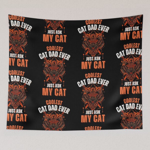 Item preview, Coolest Cat Dad Ever Just Ask My Cat designed and sold by NinniSilver.