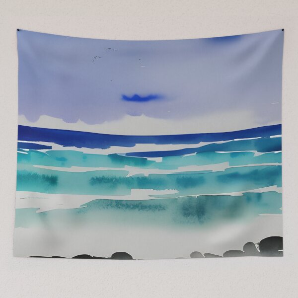 Item preview, Sea watercolor artwork designed and sold by brandway.