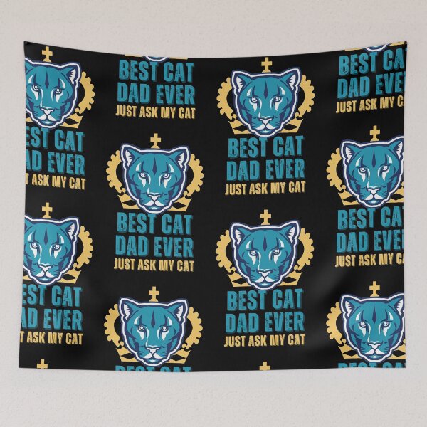 Item preview, Best Cat Dad Ever Just Ask My Cat designed and sold by NinniSilver.
