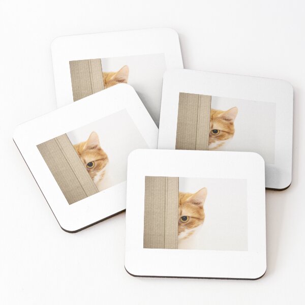 Item preview, Cat hiding designed and sold by Design Kingdom.