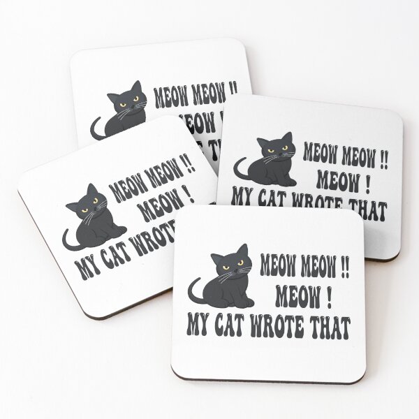 Item preview, my cat wrote that designed and sold by Ach B.