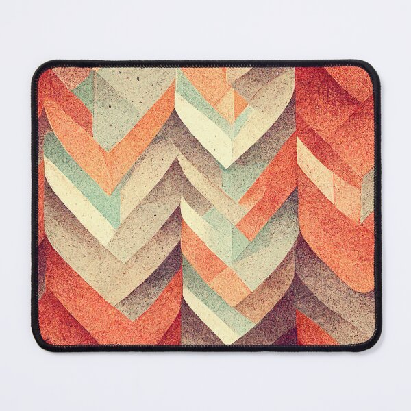 Item preview, orange paper pattern art 19 regular grid designed and sold by KoolArtDistrict.