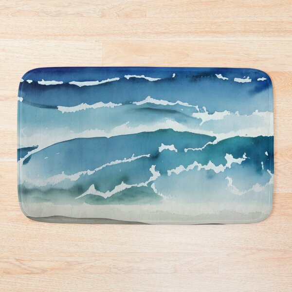 Item preview, Ocean watercolor art designed and sold by brandway.