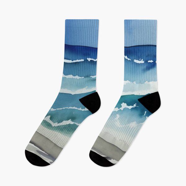 Item preview, Ocean watercolor art designed and sold by brandway.