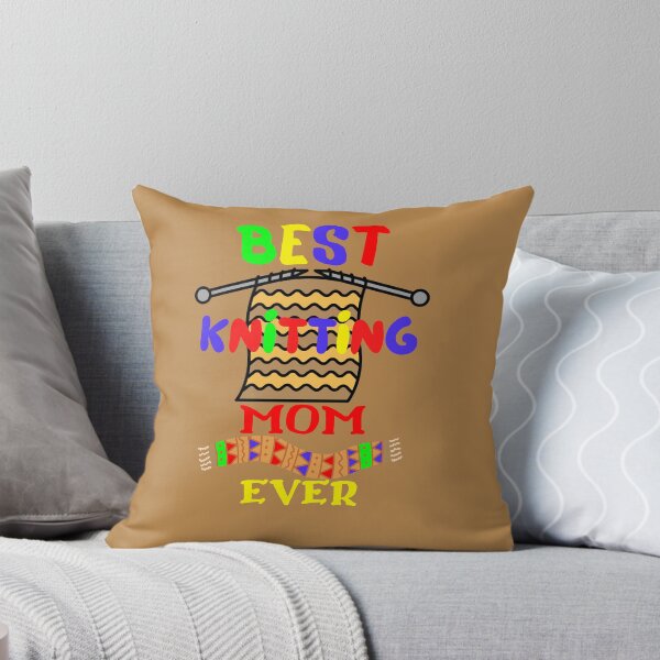 Item preview, Best Knitting Mom Ever. Gift for a beloved mother. designed and sold by facePale.