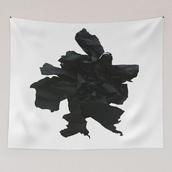 Item preview, Abstract black paper flower designed and sold by LoraSi.
