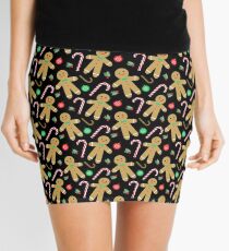 GINGERBREAD MAN Mini Skirt