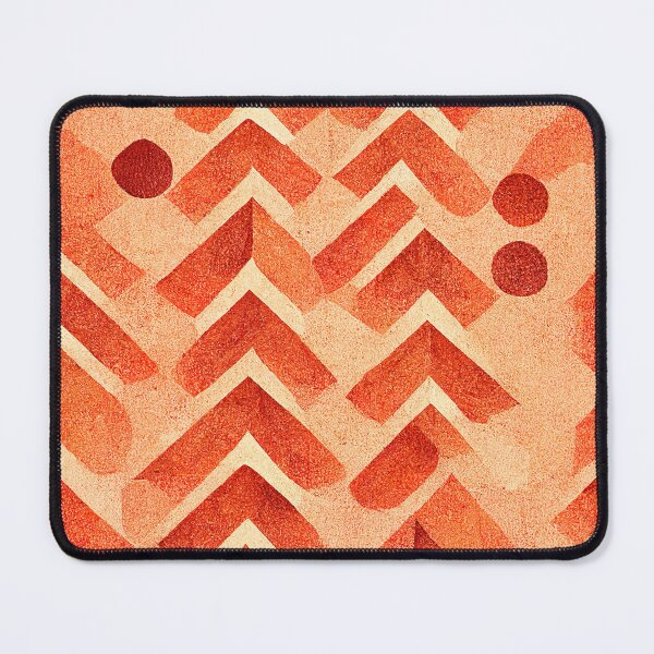 Item preview, orange paper pattern art 20 regular grid designed and sold by KoolArtDistrict.