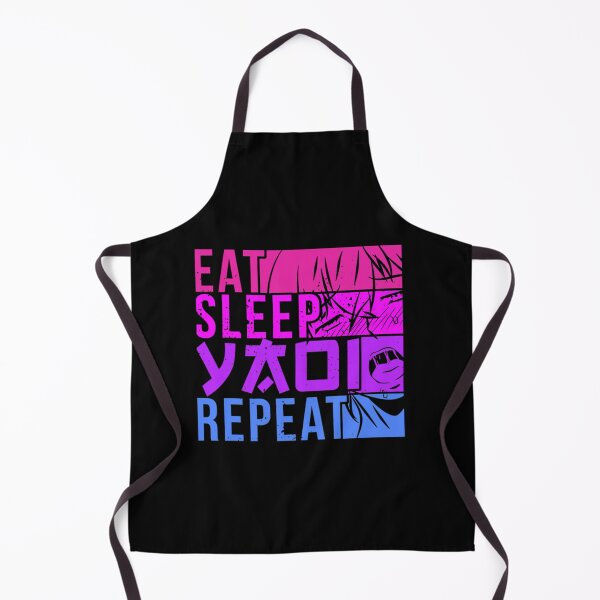 Item preview, Eat Sleep Yaoi Repeat Fujoshi Anime Boy designed and sold by elliesspooniesp.