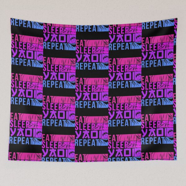 Item preview, Eat Sleep Yaoi Repeat Fujoshi Anime Boy  designed and sold by elliesspooniesp.