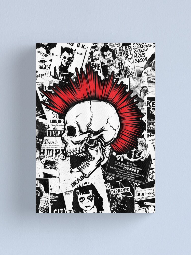 Punk store Rock Canvas Art