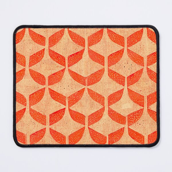 Item preview, Orange paper pattern art 23 regular grid  designed and sold by KoolArtDistrict.
