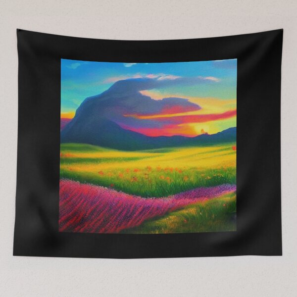 Item preview, Field of Flowers 15 - Throw Pillows and Prints.  designed and sold by ScatterHub.