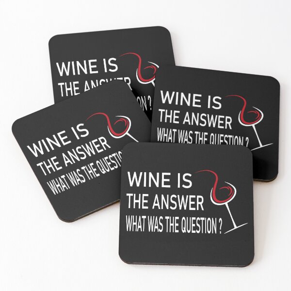 Item preview, wine is the answer what was the question designed and sold by Ach B.