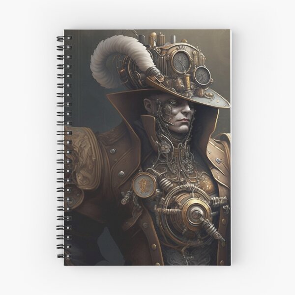 Item preview, Steampunk Series - The Copper Gunslinger designed and sold by AICreateWorlds.