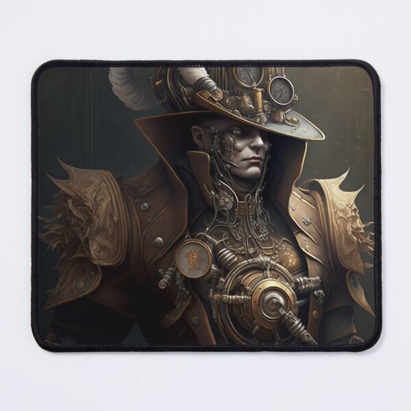 Item preview, Steampunk Series - The Copper Gunslinger designed and sold by AICreateWorlds.