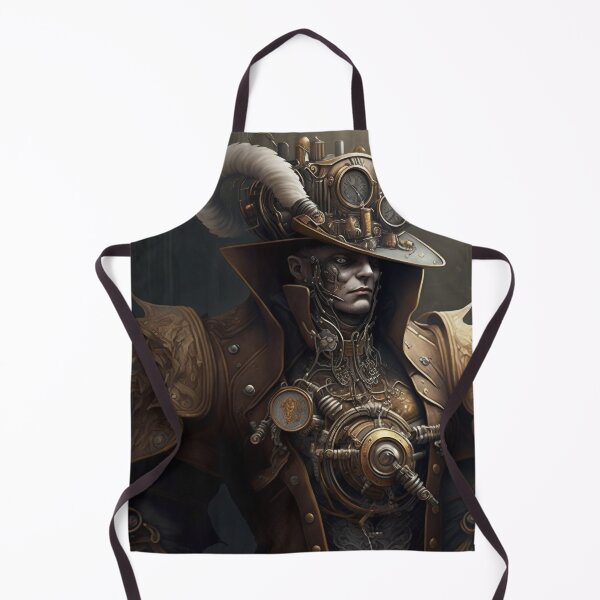 Item preview, Steampunk Series - The Copper Gunslinger designed and sold by AICreateWorlds.
