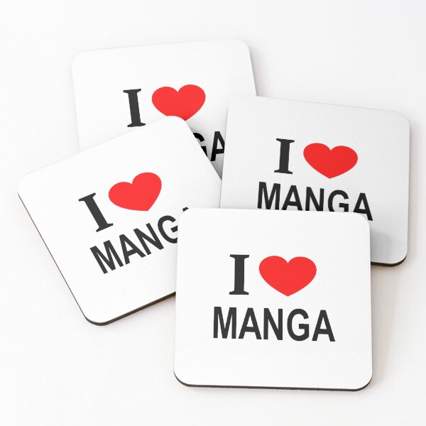 Item preview, I ❤️ MANGA I LOVE MANGA I HEART MANGA designed and sold by usernamenaijan.