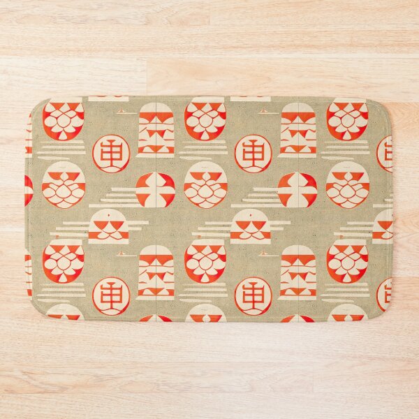 Item preview, Orange paper pattern art 24 regular grid  designed and sold by KoolArtDistrict.