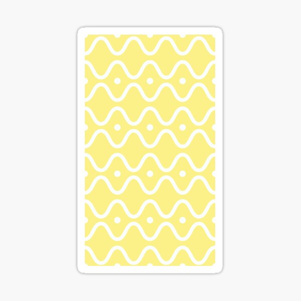 "Eye Zig zag Smooth Pattern" Sticker for Sale by ItsBubbleTea Redbubble