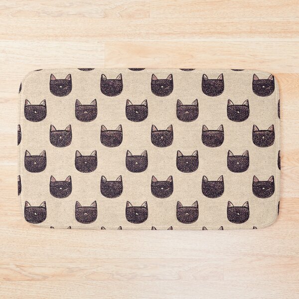 Item preview, Cute cat pattern art 25 regular grid  designed and sold by KoolArtDistrict.