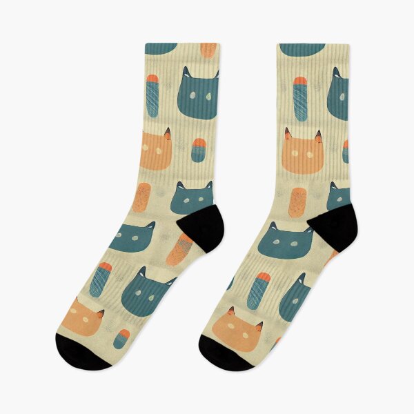 Item preview, Cute cat pattern art 27 regular grid  designed and sold by KoolArtDistrict.