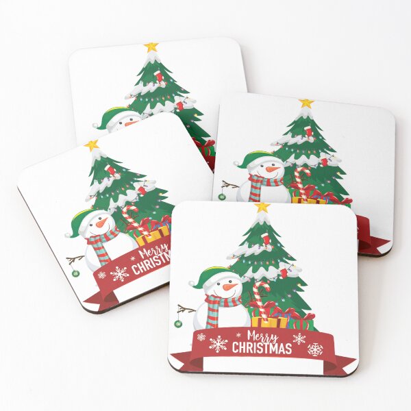 Item preview, Merry Christmas Snowman Vector Graphics T-shirt Design designed and sold by Cre8iveSkill.