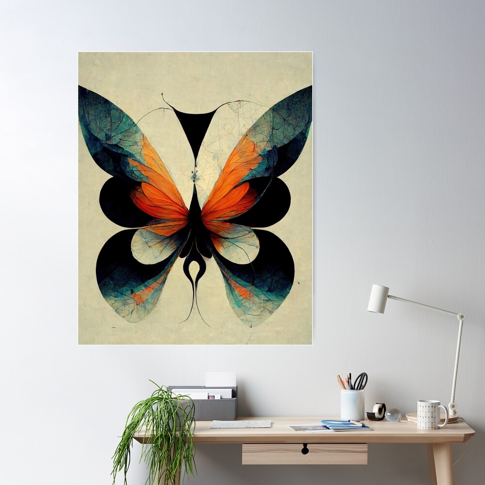 Bauhaus Butterfly Vintage Style v02