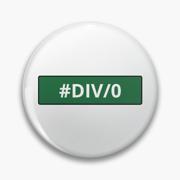 Item preview, DIV/0 Excel Error — Coding, Business Memes, Work designed and sold by CROWNLIGHT.