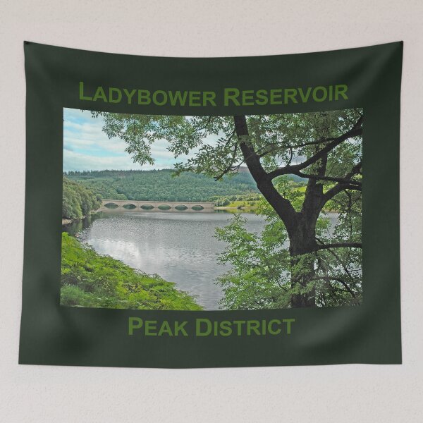 Item preview, Ladybower Reservoir, Peak District, Derwent Valley, Derbyshire, England UK. Gift designed and sold by BarbaraGlebska.