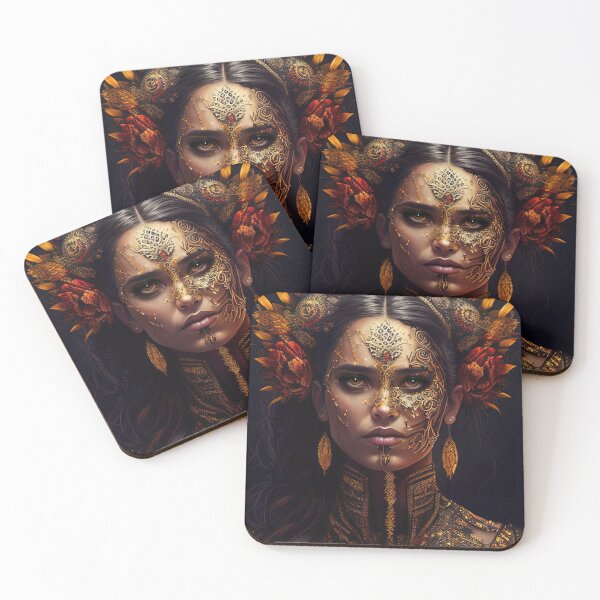 Item preview, Mayan aztec day of the dead designed and sold by RK - Shop.