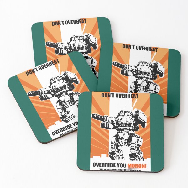 Item preview, Urbanmech Don_t Overheat! PSA    designed and sold by Gavani2341.