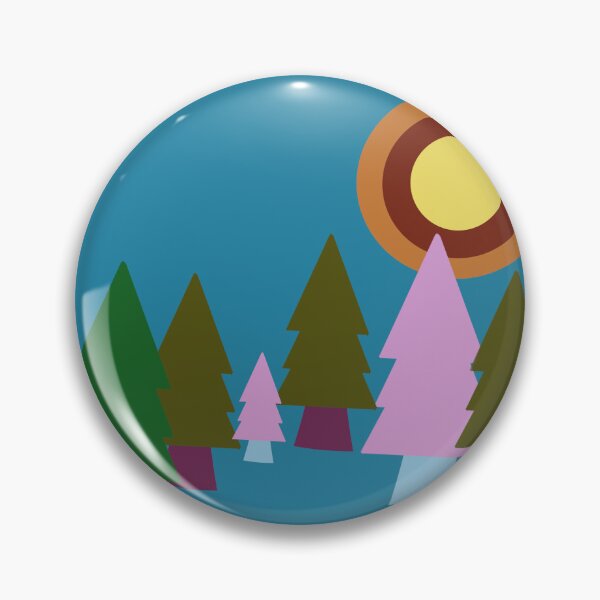 Item preview, Evergreen Forest Sunrise - Pattern designed and sold by jolabrese.