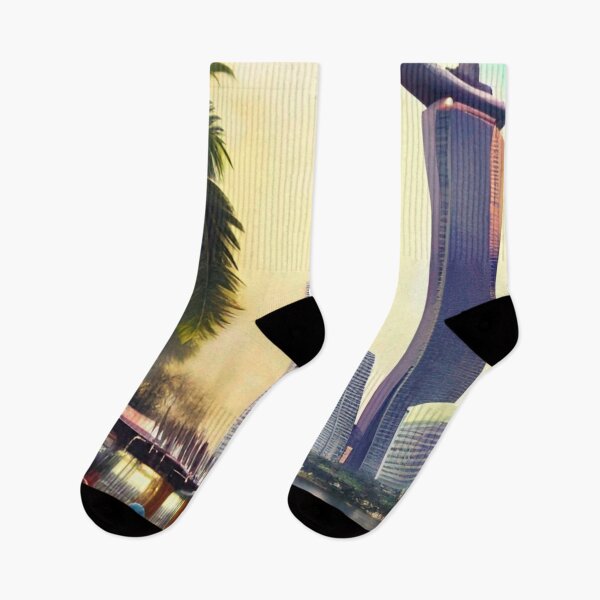 Item preview, Singapore Skyline Art designed and sold by Places On Earth.