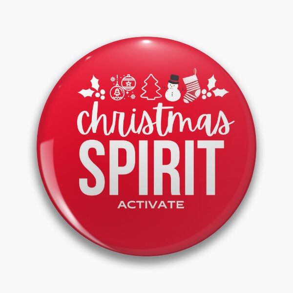 Item preview, Christmas Spirit Activate Holiday Season Design designed and sold by Space Bubble Shirts.