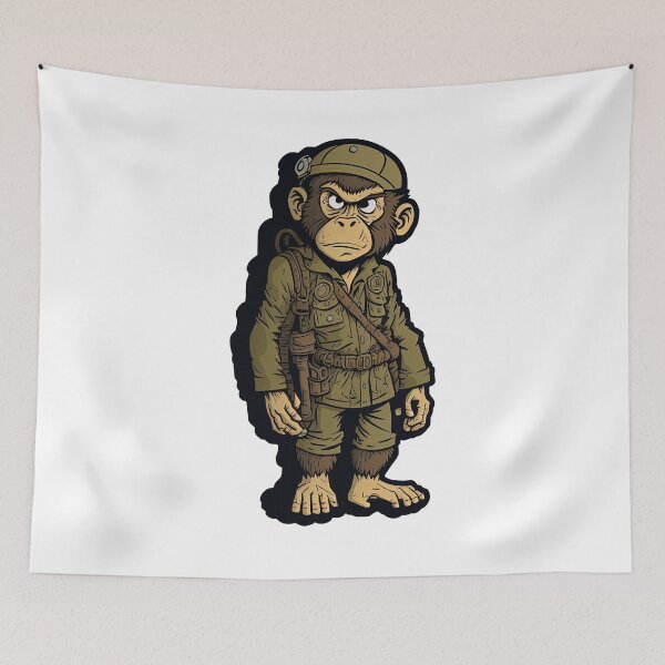 Item preview, monkey World War II  soldier ,buy this,very cheap,and,delivered quickly. designed and sold by Delltaman.