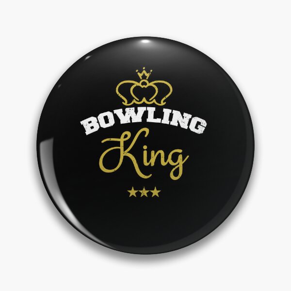 Item preview, Funny Bowling King Gift for Dad Husband Father Boyfriend Brother designed and sold by ARTZ84.