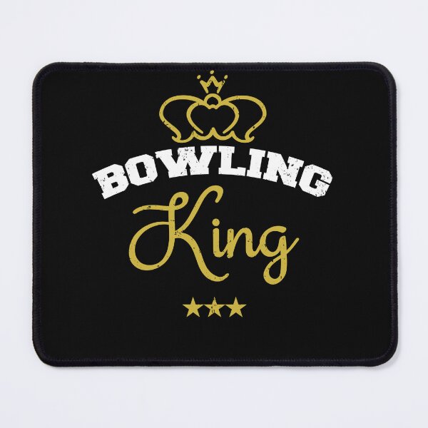 Item preview, Funny Bowling King Gift for Dad Husband Father Boyfriend Brother designed and sold by ARTZ84.