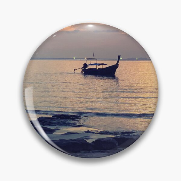 Item preview, Boat Krabi Thailand Sunset  designed and sold by t1n3333.