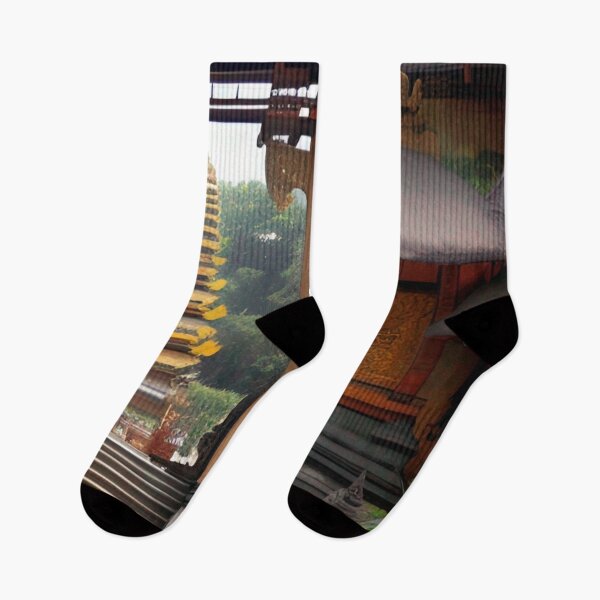 Item preview, Bali Gate Temple Art designed and sold by Places On Earth.