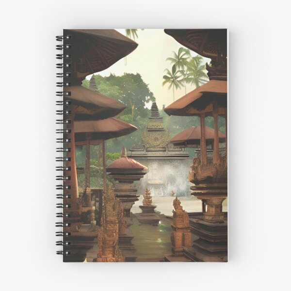 Item preview, Bali Temples Painting designed and sold by Places On Earth.