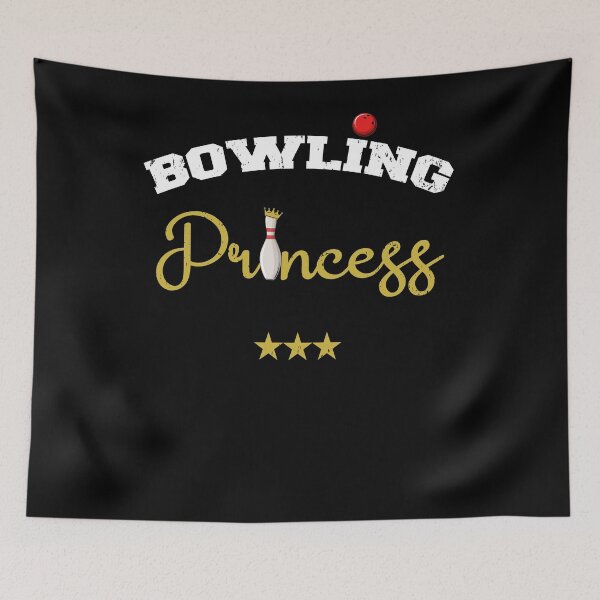 Item preview, Funny Bowling Princess Girl Gift for Mom Sister Aunt Girlfriend designed and sold by ARTZ84.