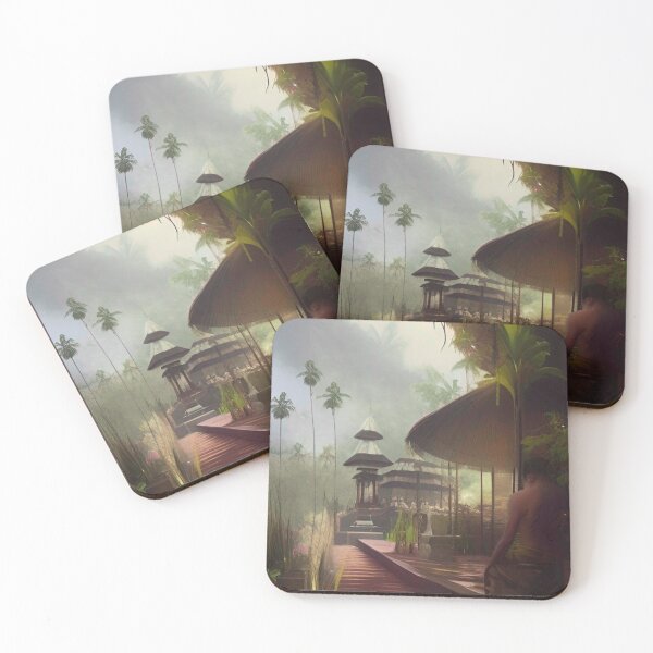 Item preview, Bali Nature Painting designed and sold by Places On Earth.