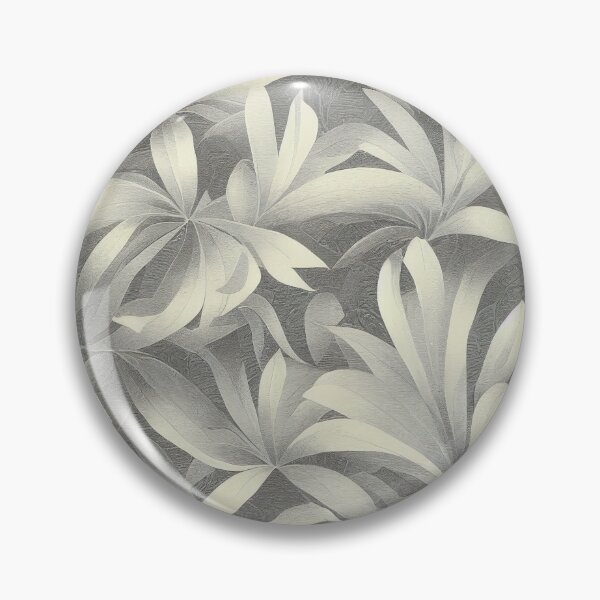 Item preview, Florally Pale Yellow Leaves on Graphite designed and sold by Patternifico.