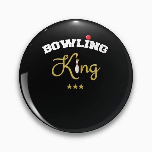 Item preview, Funny Bowling King Gift for Dad Husband Father Boyfriend Brother designed and sold by ARTZ84.